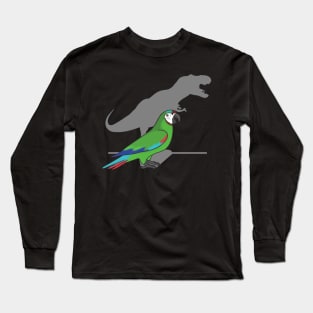 t-rex severe macaw Long Sleeve T-Shirt